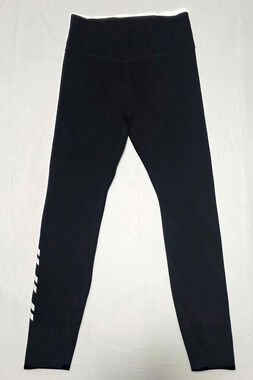 Nike Dri-Fit Black Graphic Leggings Women's Size S High Waisted Star